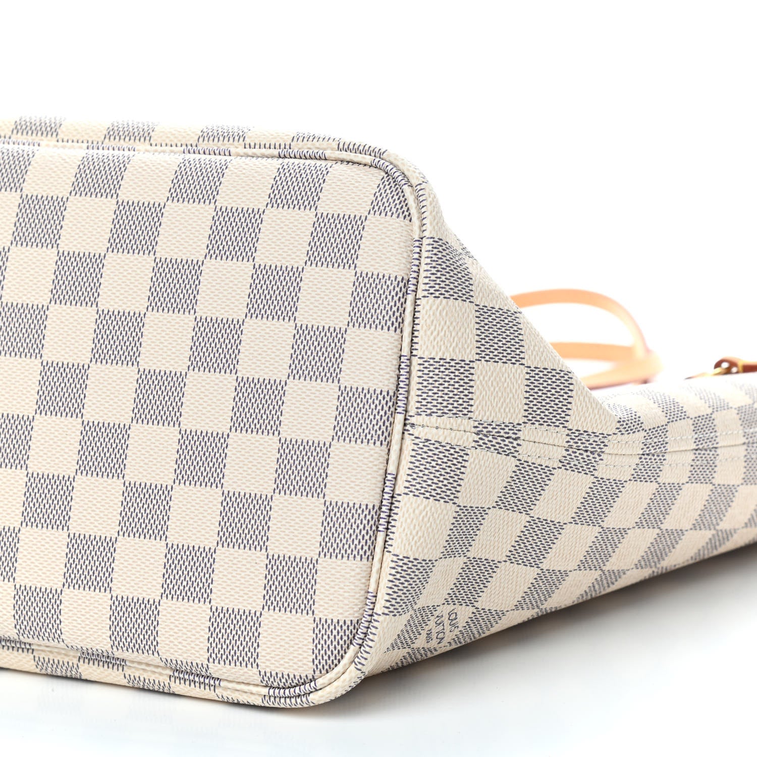 Louis Vuitton Damier Azur Neo Neverfull MM Rose Ballerine 11 of 11