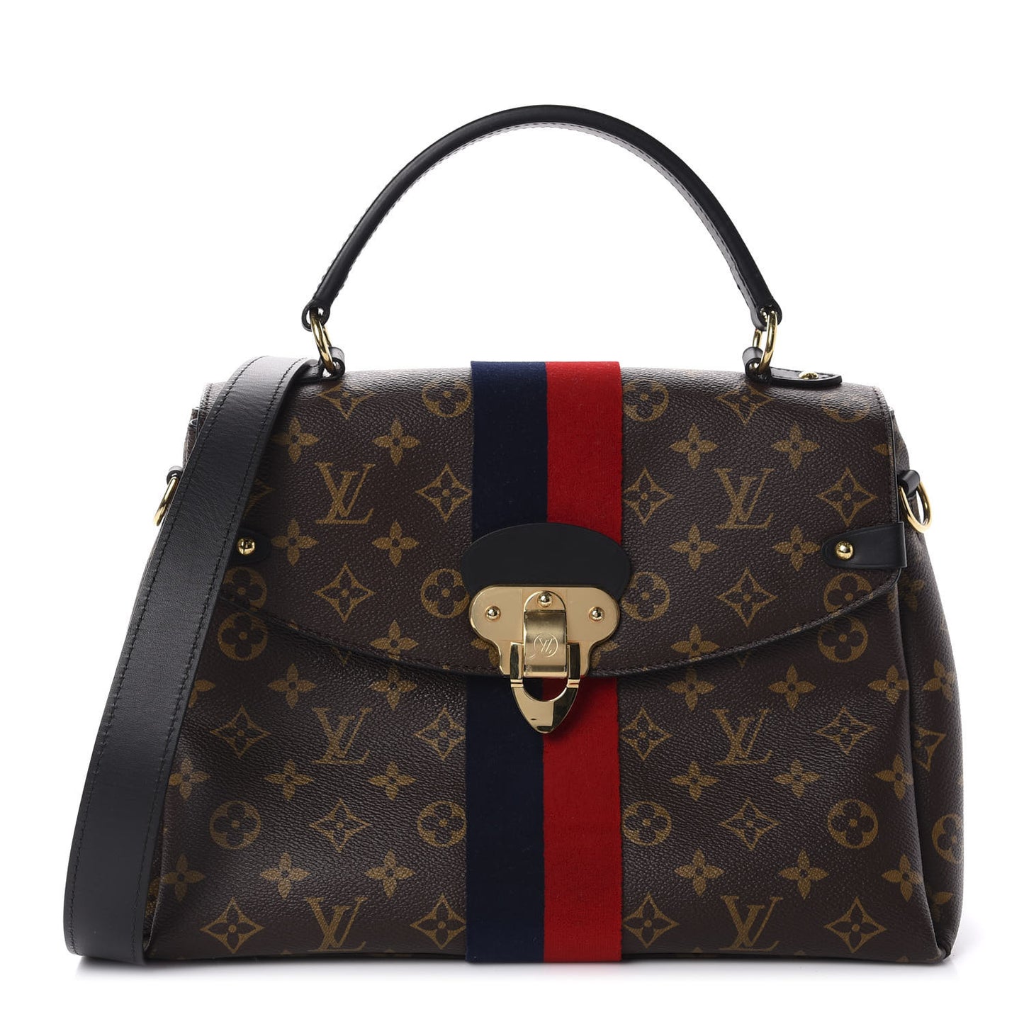 Monogram Georges MM Marine Cherry