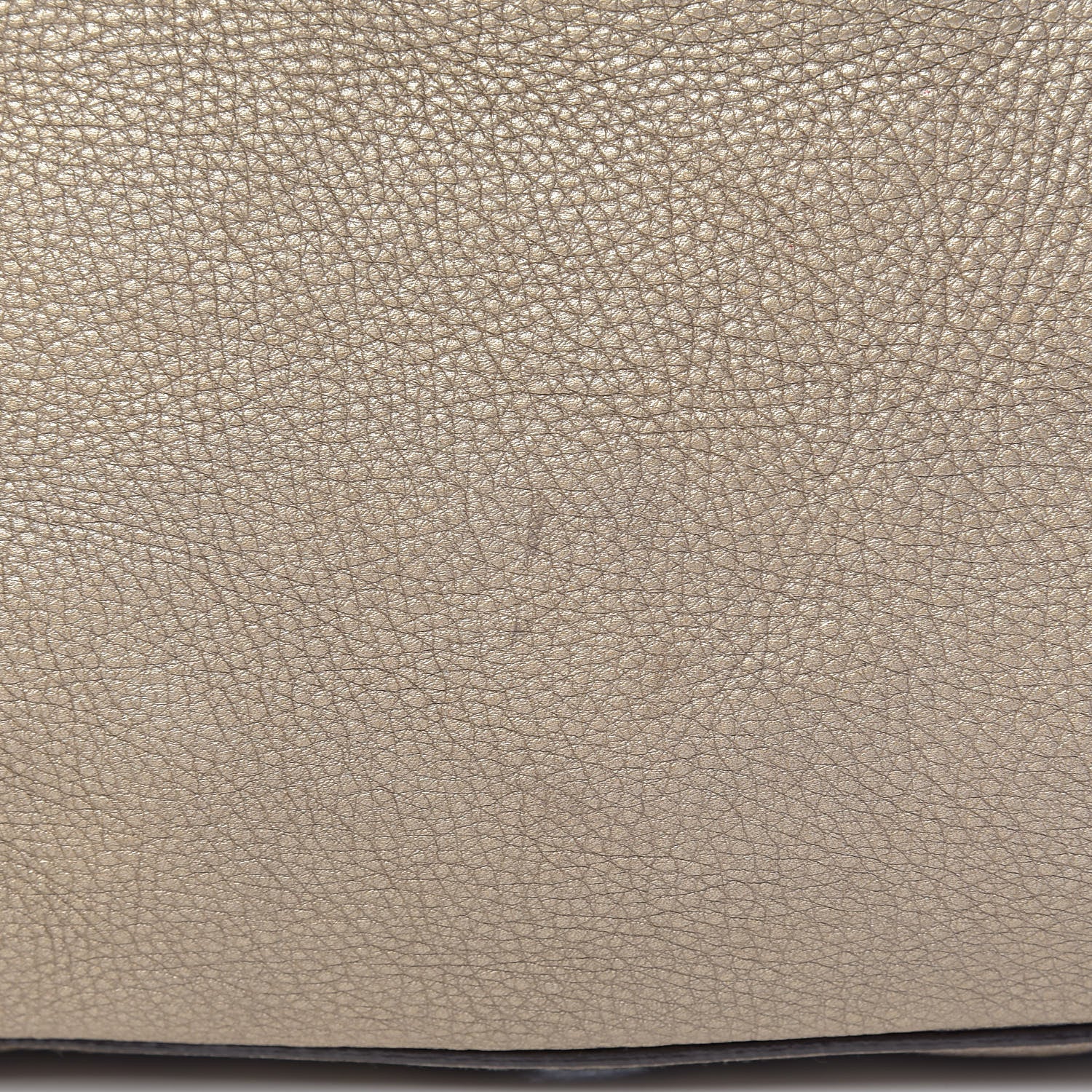 Gucci Metallic Pebbled Calfskin Medium Soho Chain Shoulder Bag Golden Beige 12 of 13