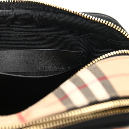 Burberry Calfskin Vintage Check Micro Camera Bag Archive Beige 8 of 11