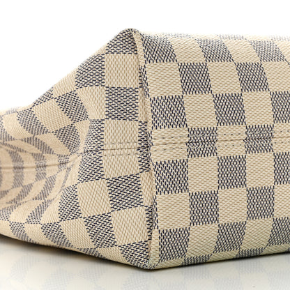 Louis Vuitton Damier Azur Graceful PM Rose Ballerine 9 of 10