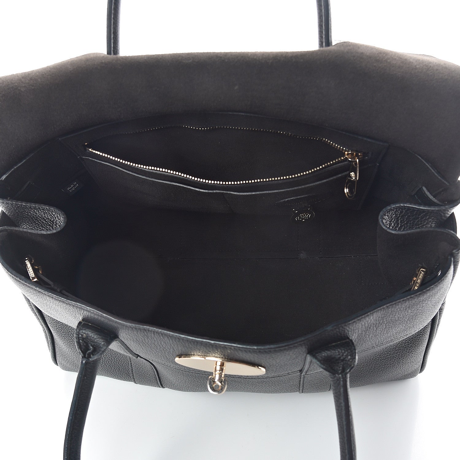 Mulberry Classic Grain Calfskin Bayswater Black 4 of 7