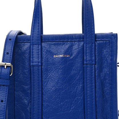 Balenciaga Agneau XXS Bazar Shopper Tote Electric Bleu 8 of 10