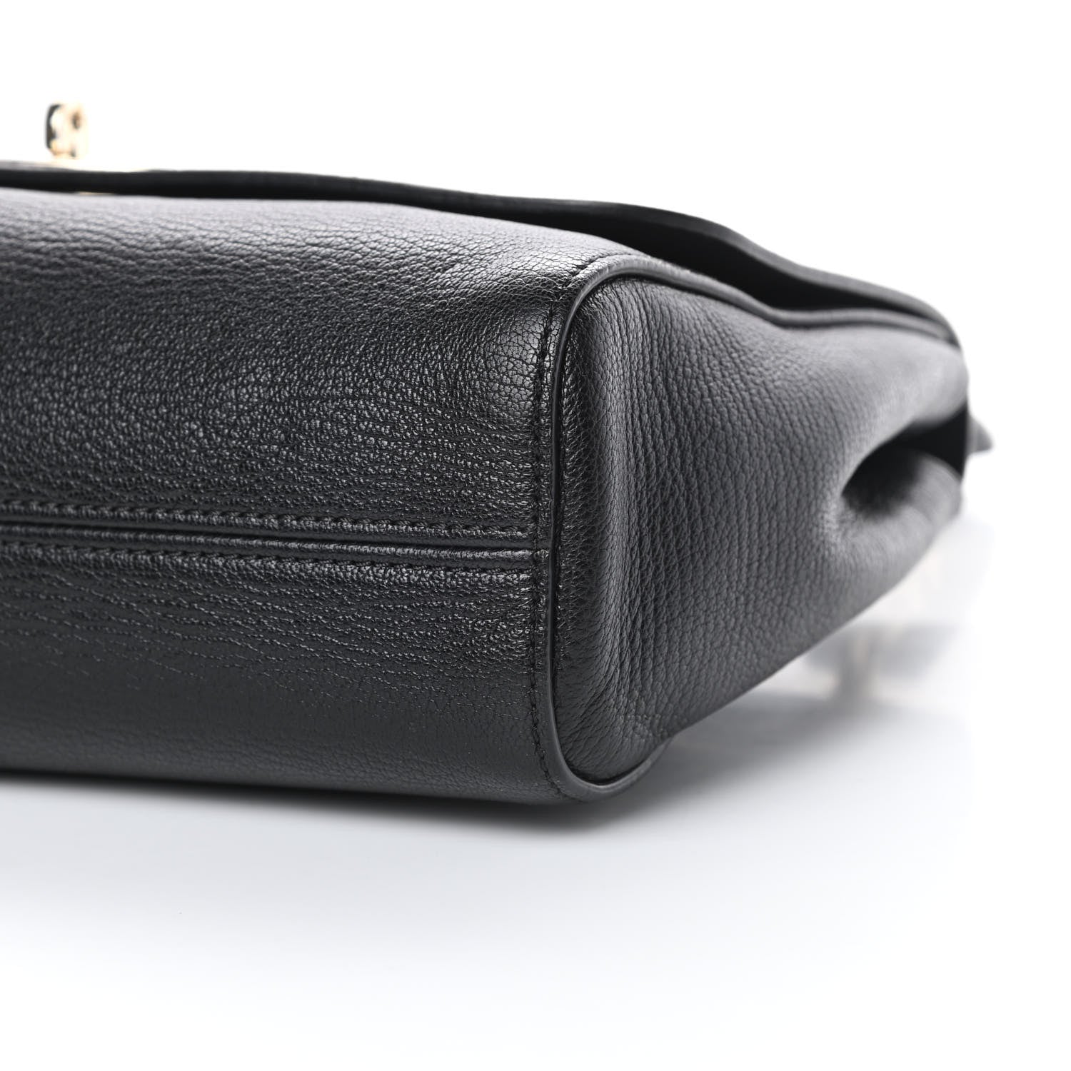 Mulberry Glossy Goatskin Medium Lily Black 12 of 14