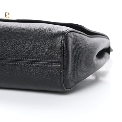 Mulberry Glossy Goatskin Medium Lily Black 12 of 14