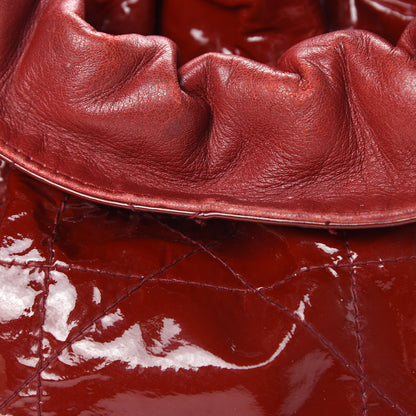 Christian Dior Patent Cannage Medium Le Trente Tote Red 15 of 18