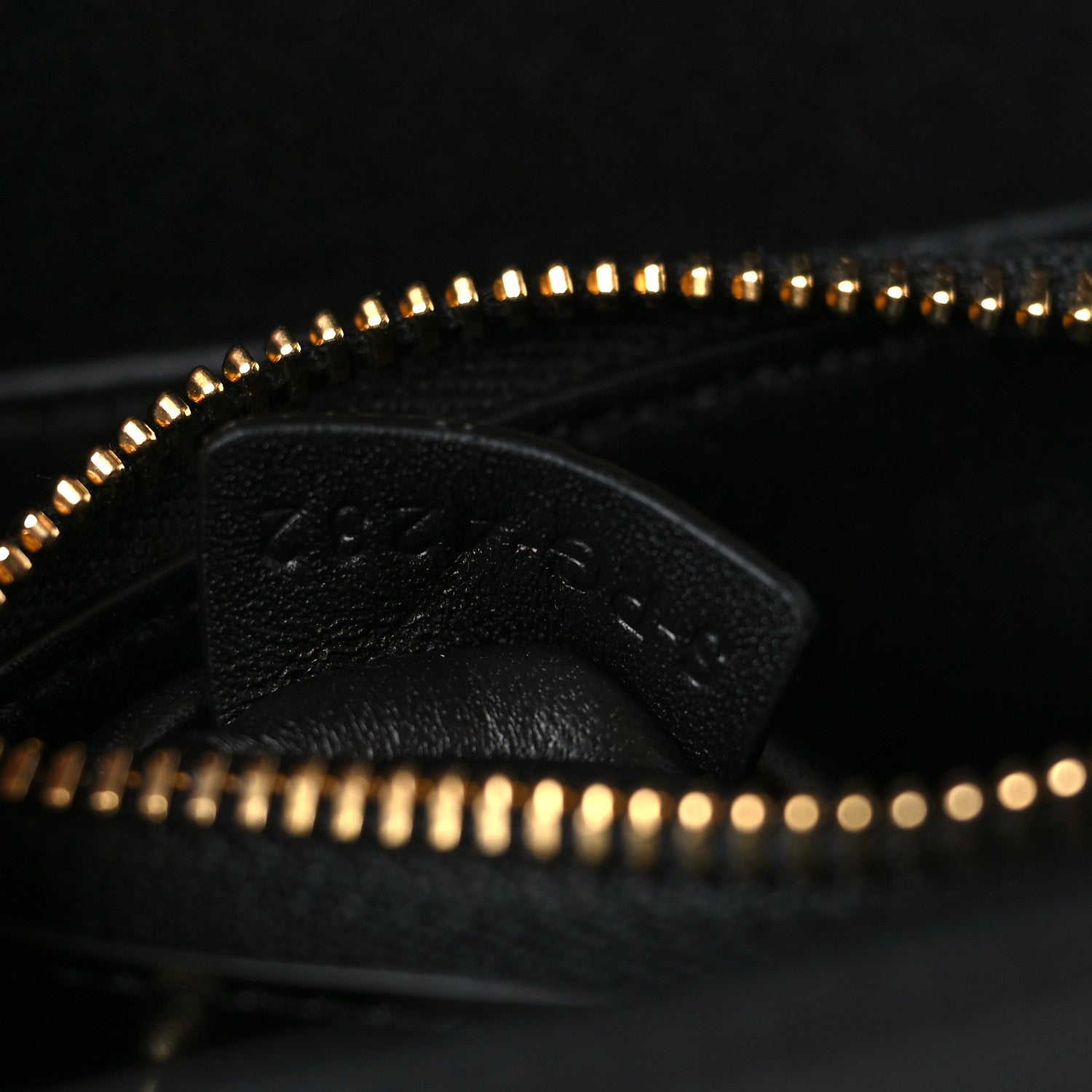 Celine Satinated Calfskin Mini 16 Top Handle Bag Black 8 of 10