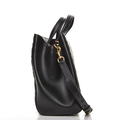 Gucci Calfskin Matelasse Medium GG Marmont Tote Black 11 of 11