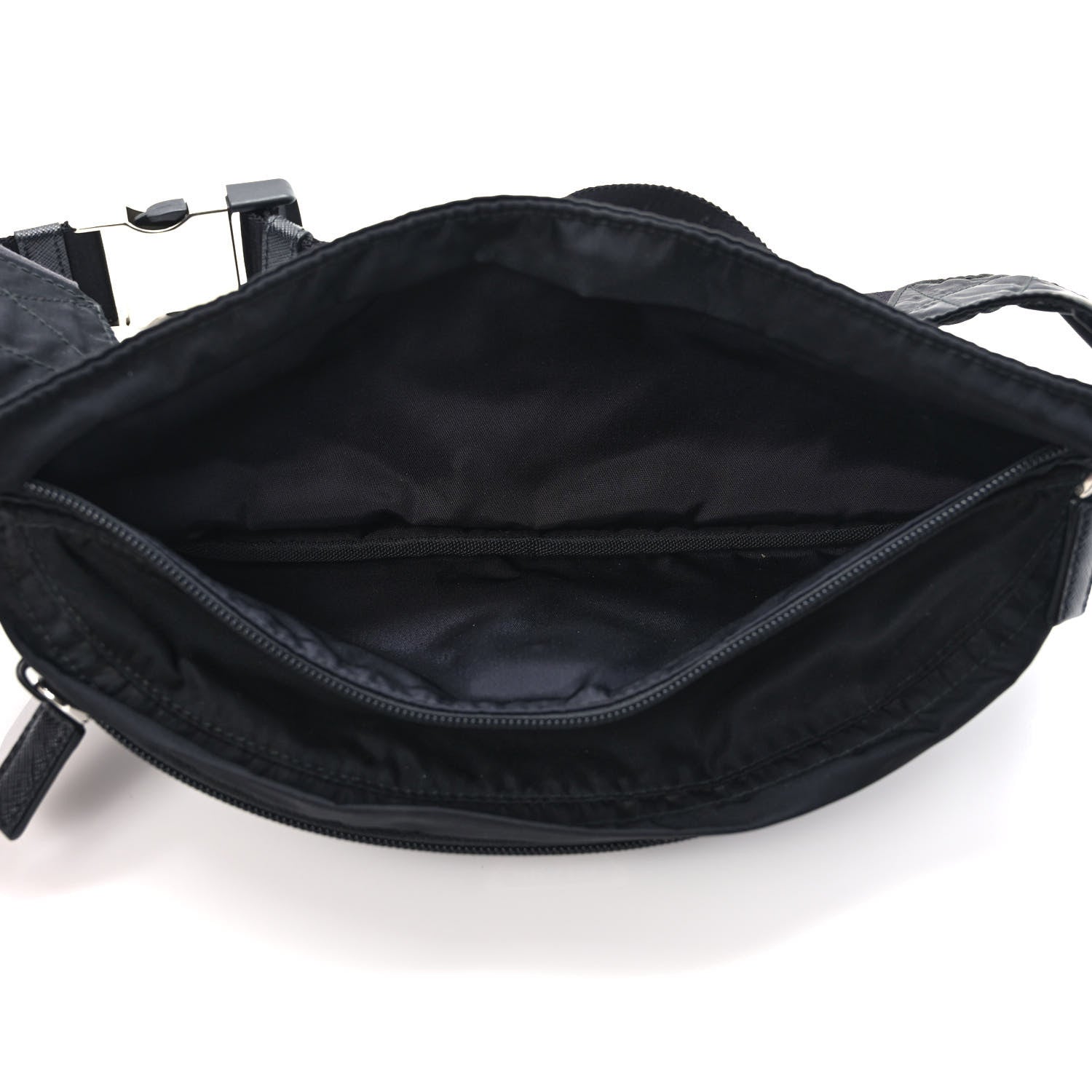 Prada Tessuto Nylon Montagna Belt Bag Black 5 of 9