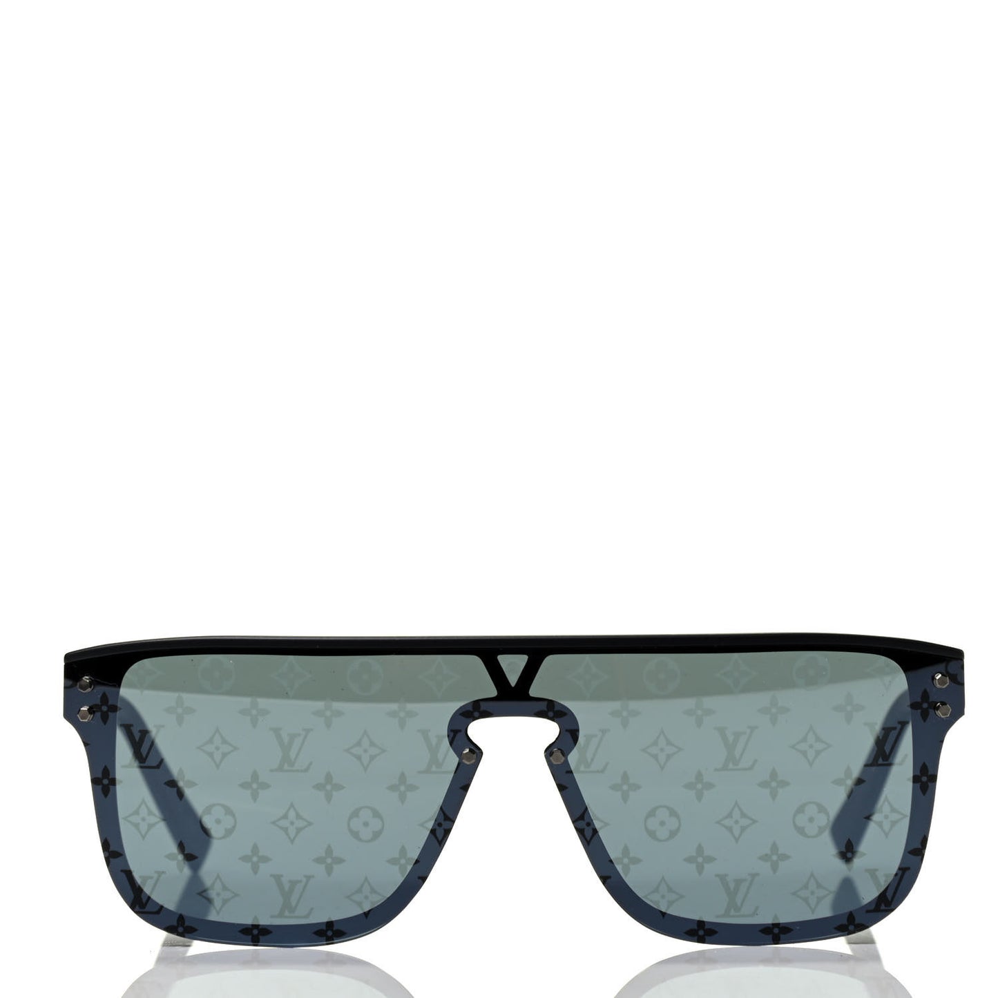 Acetate LV Waimea Square Sunglasses Z1082W Black
