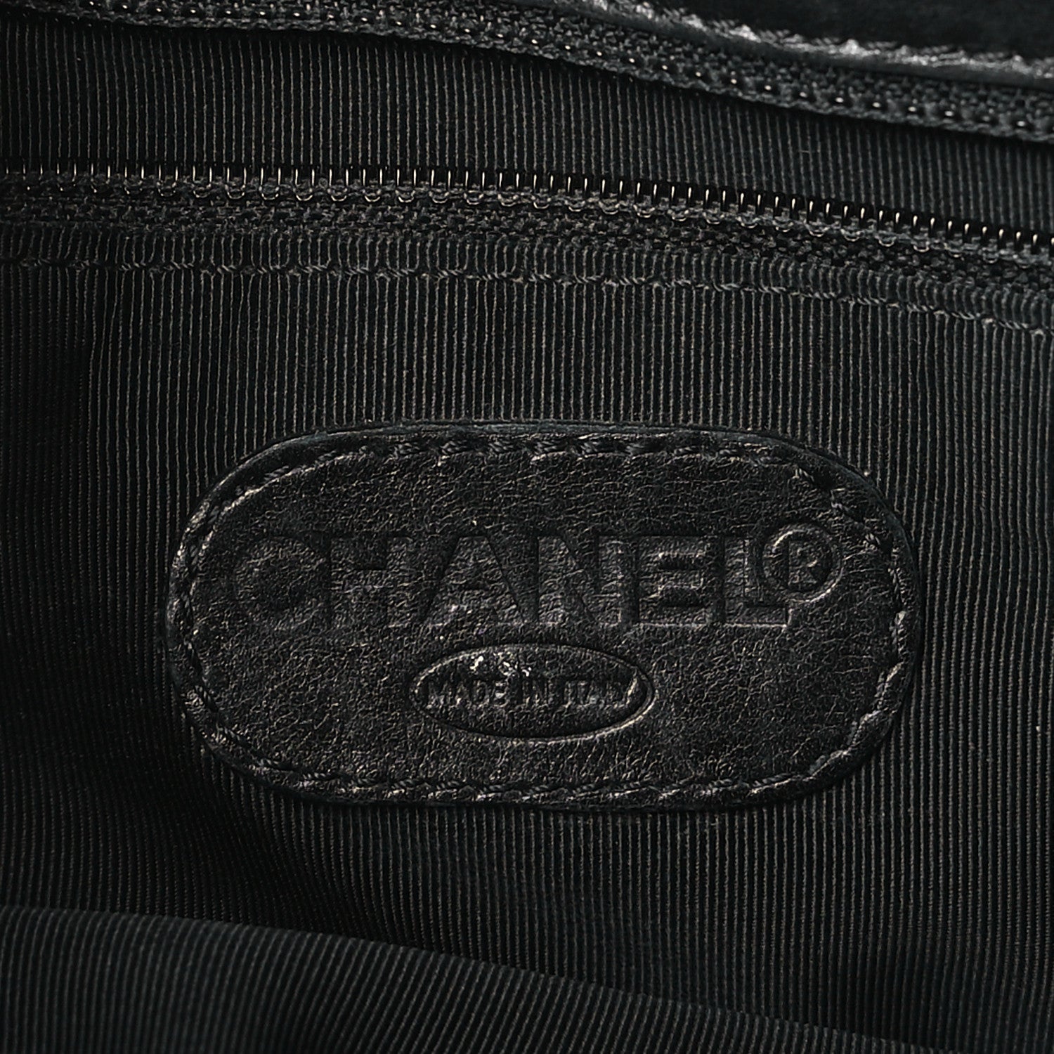 Chanel Lambskin Shoulder Bag Black 6 of 11