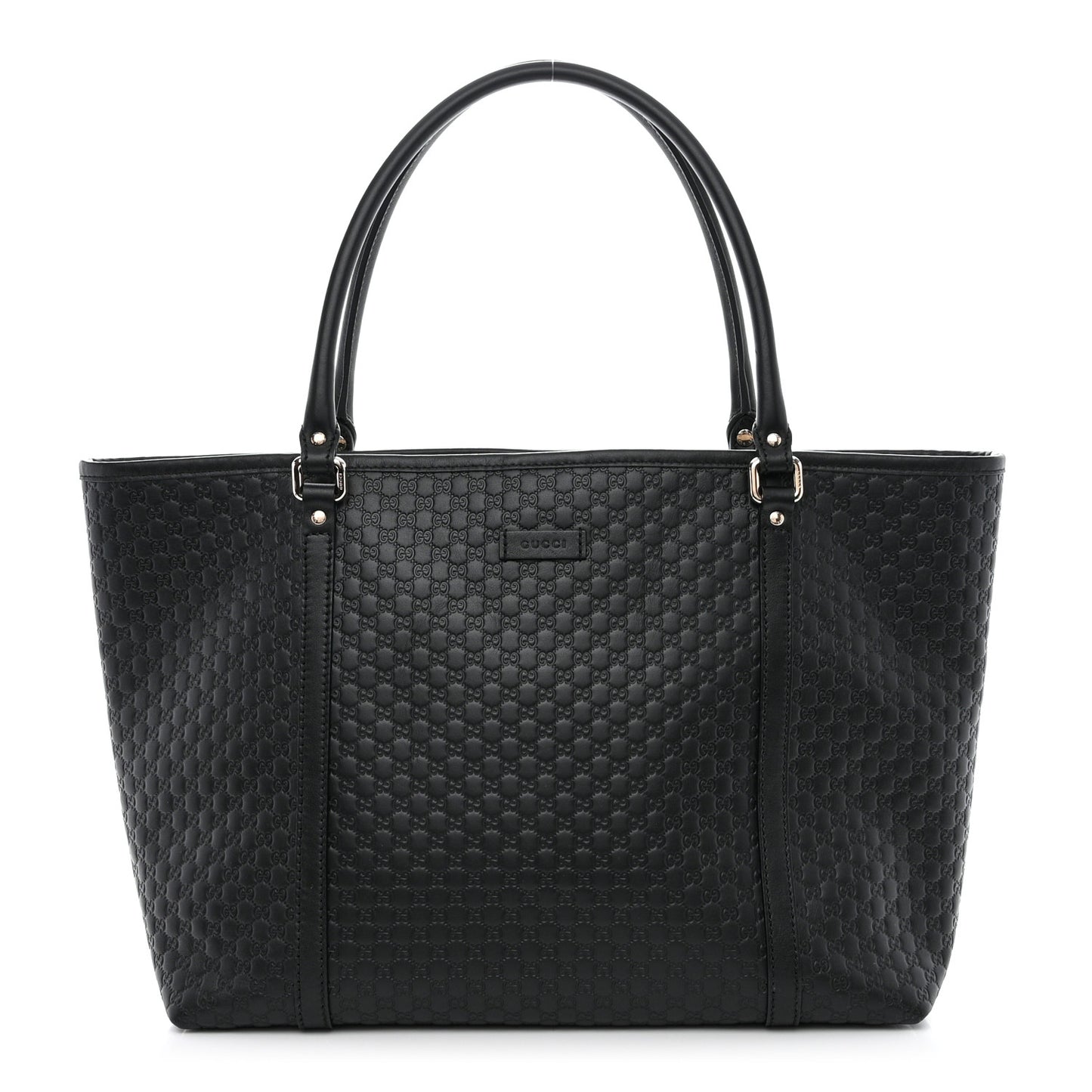 Microguccissima Medium Joy Tote Black