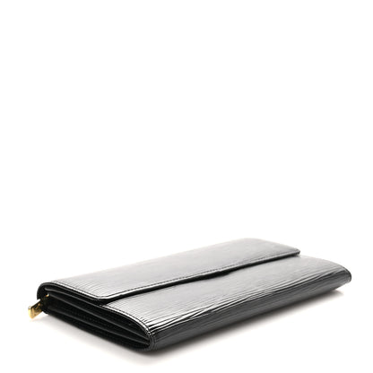 Louis Vuitton Epi Sarah Wallet Black 4 of 8
