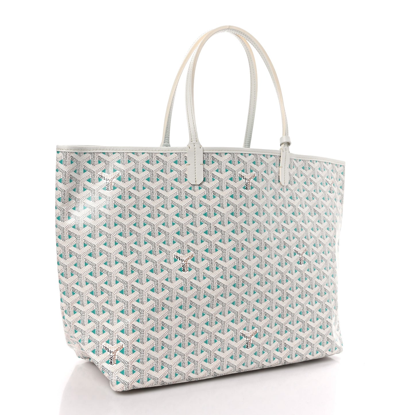 Goyardine Saint Louis Claire Voie PM White Opaline