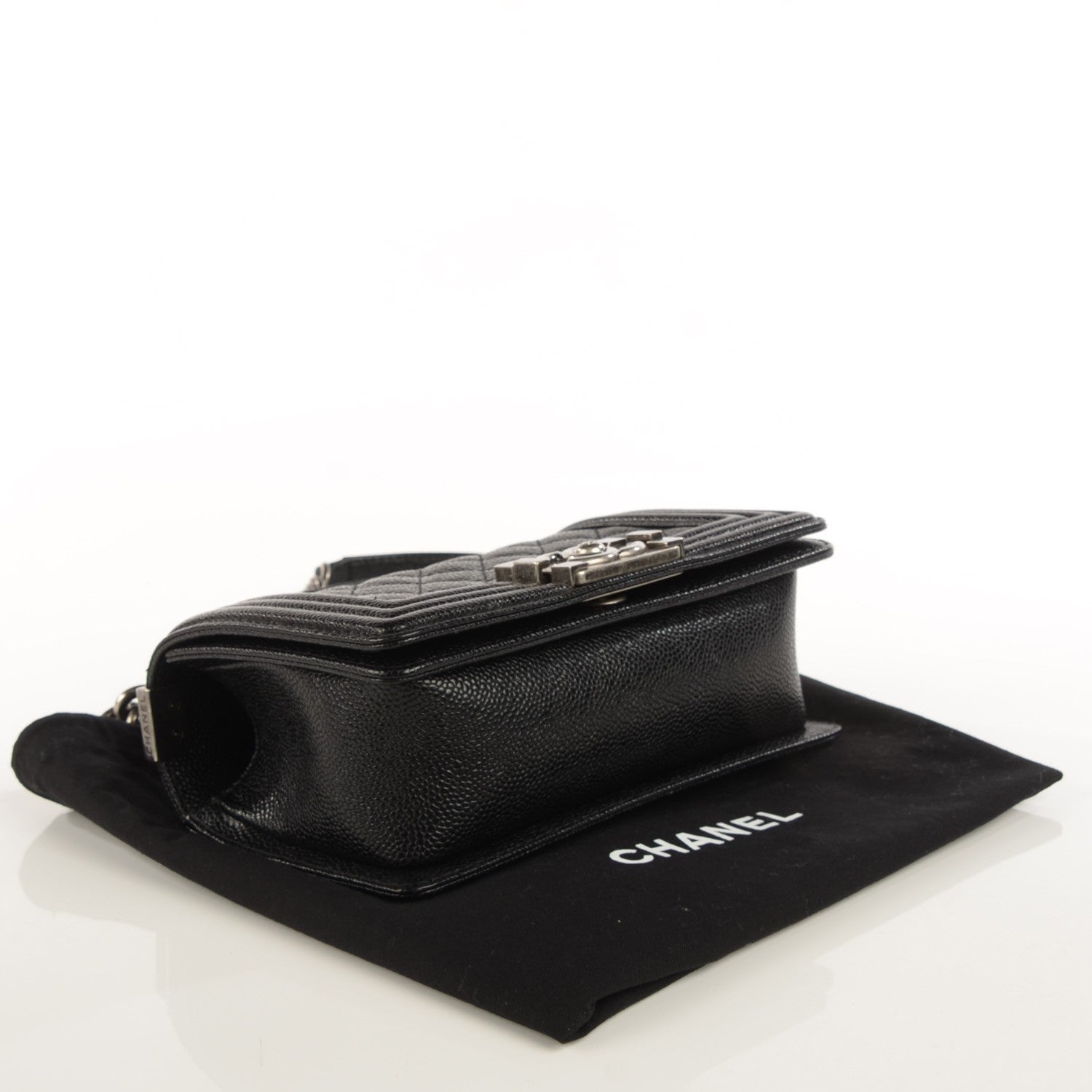 Chanel Caviar Quilted Small Boy Flap Black 4 of 8