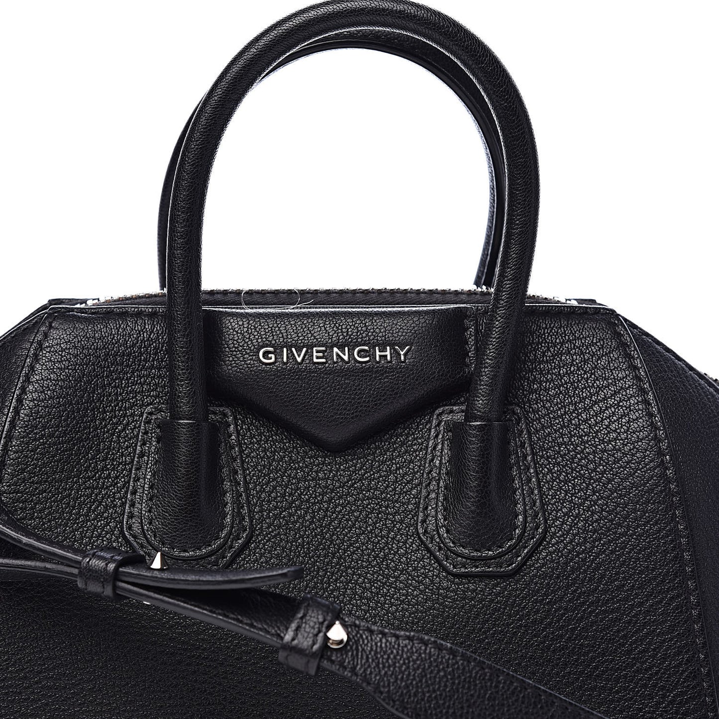Sugar Goatskin Mini Antigona Black