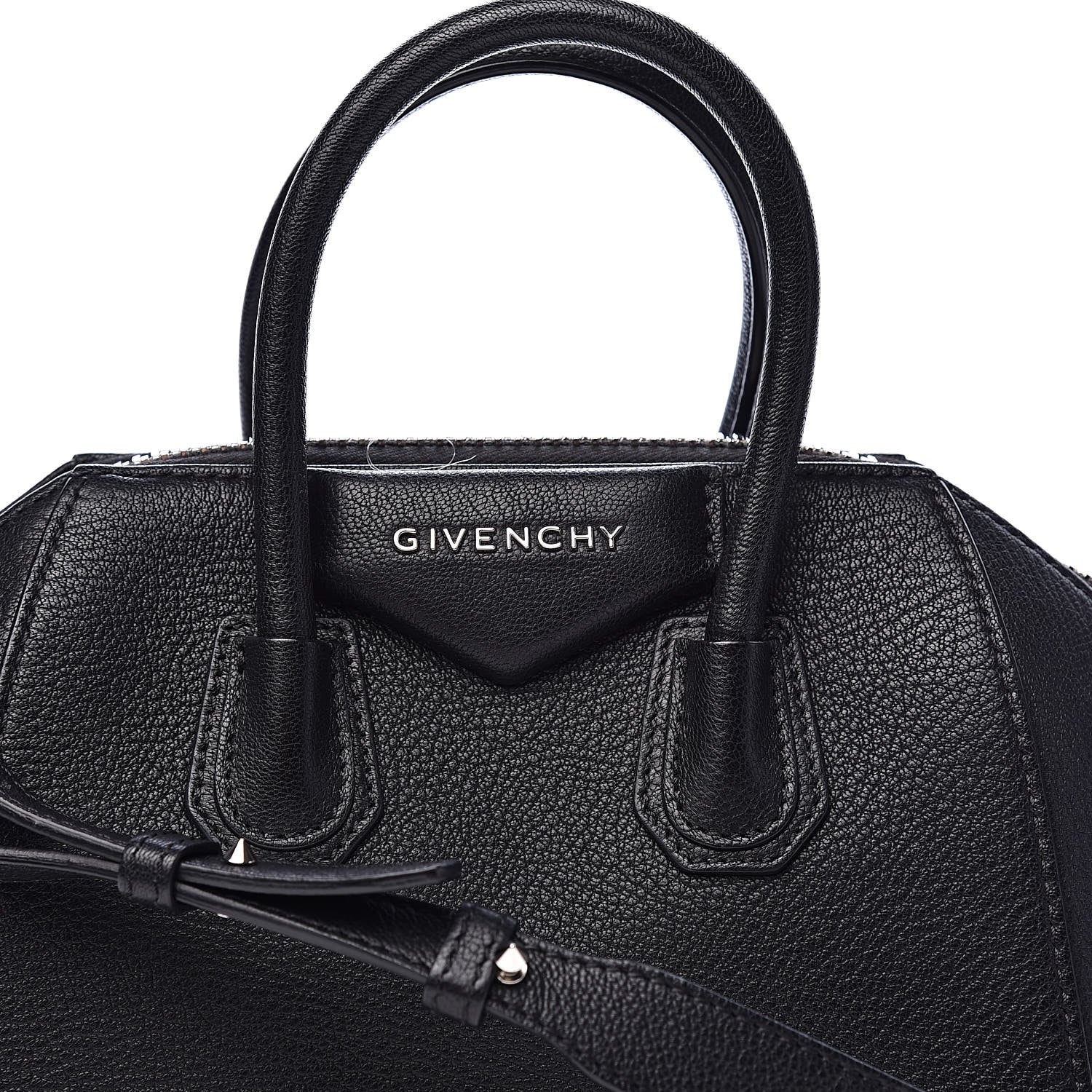 Givenchy Sugar Goatskin Mini Antigona Black 8 of 10