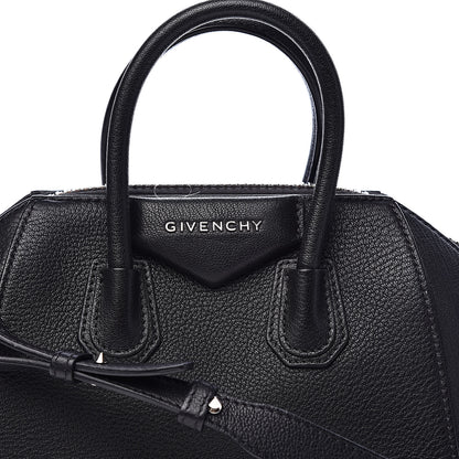Givenchy Sugar Goatskin Mini Antigona Black 8 of 10