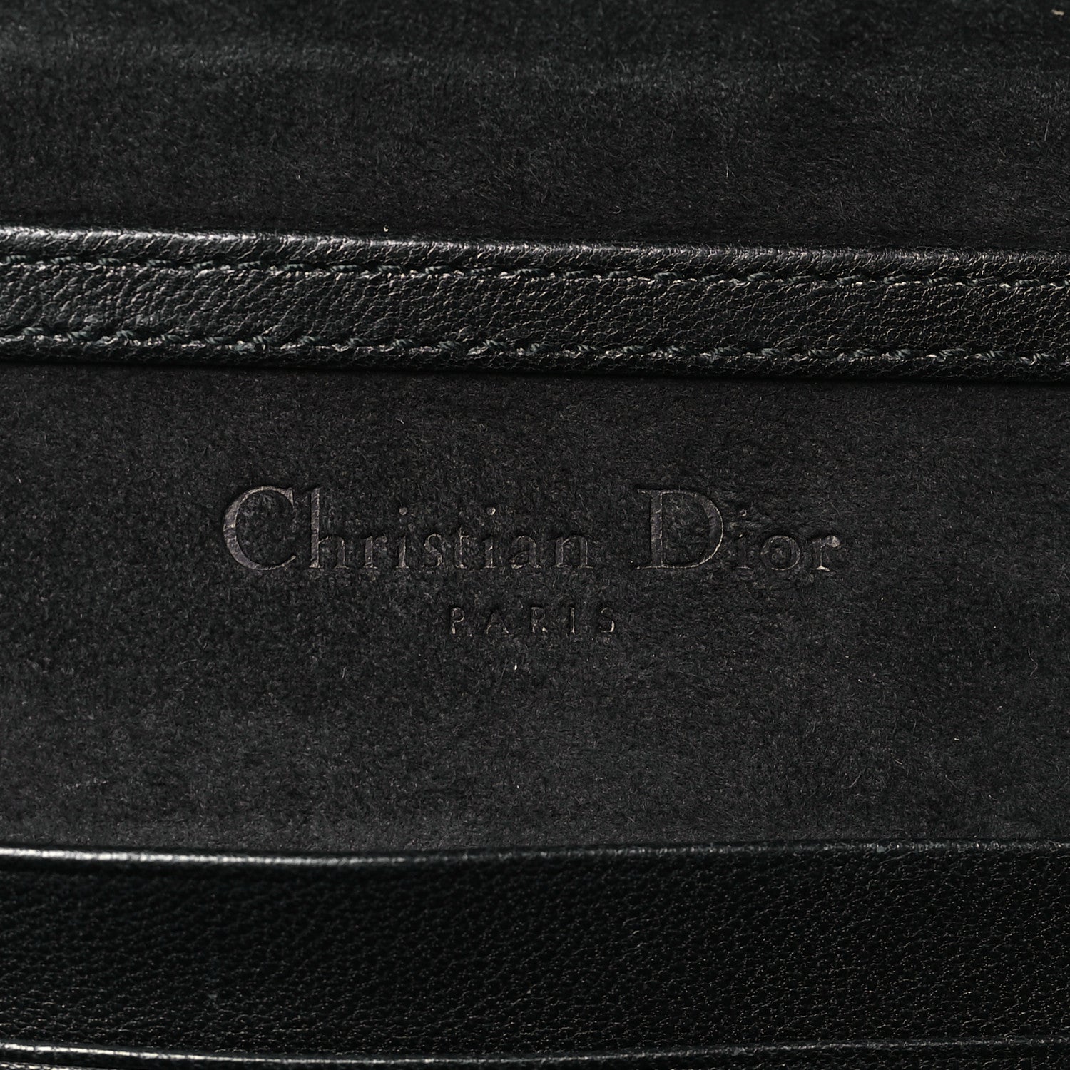 Christian Dior Patent Studded Diorama Flap Bag Black 6 of 10