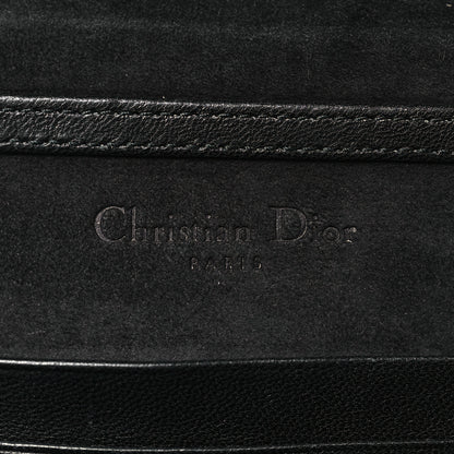 Christian Dior Patent Studded Diorama Flap Bag Black 6 of 10