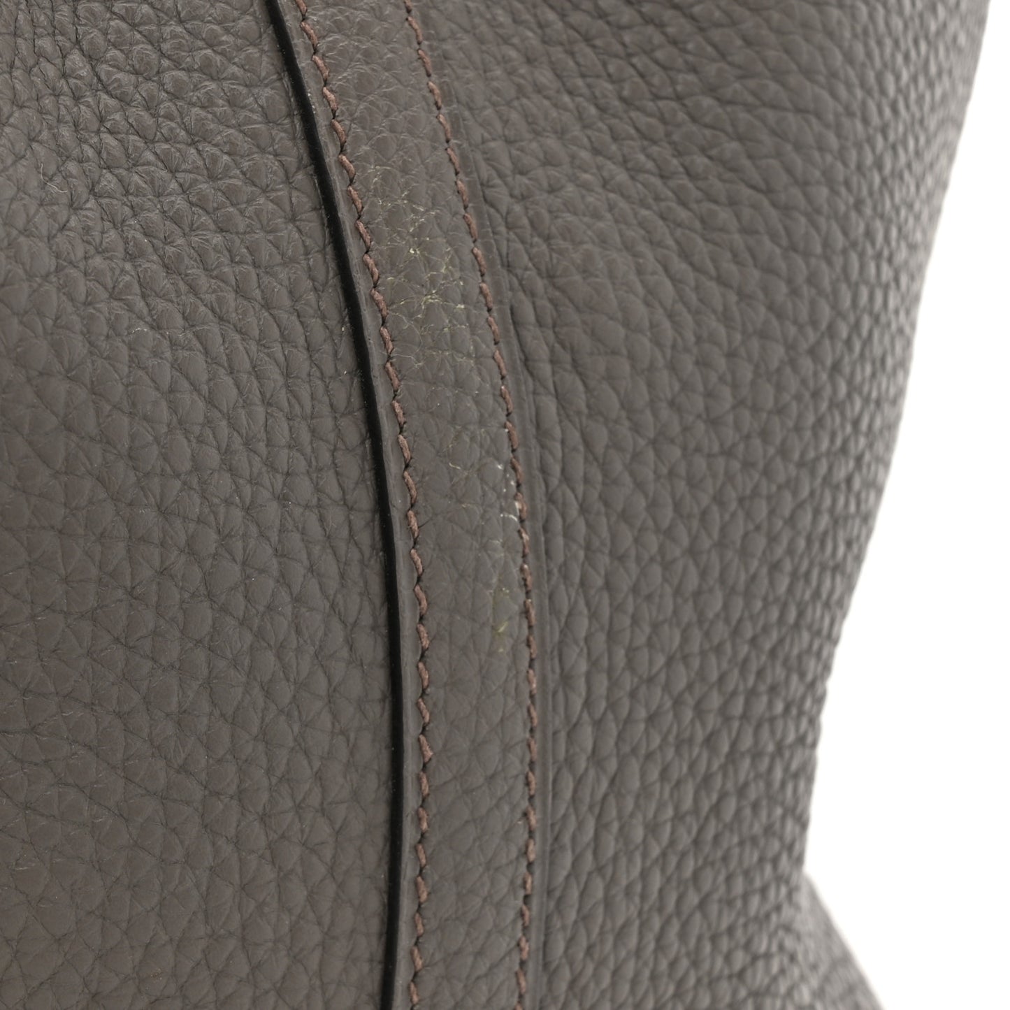 Taurillon Clemence Picotin Lock 18 PM Gris Asphalte