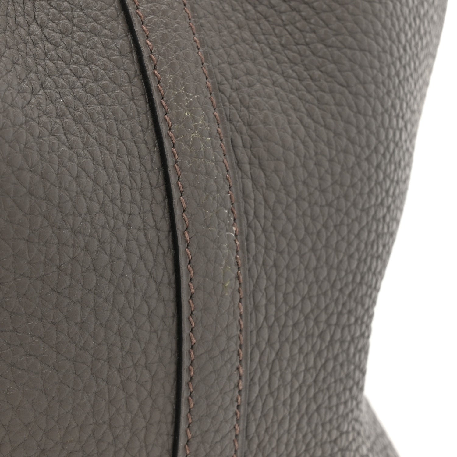 Hermes Taurillon Clemence Picotin Lock 18 PM Gris Asphalte 11 of 13