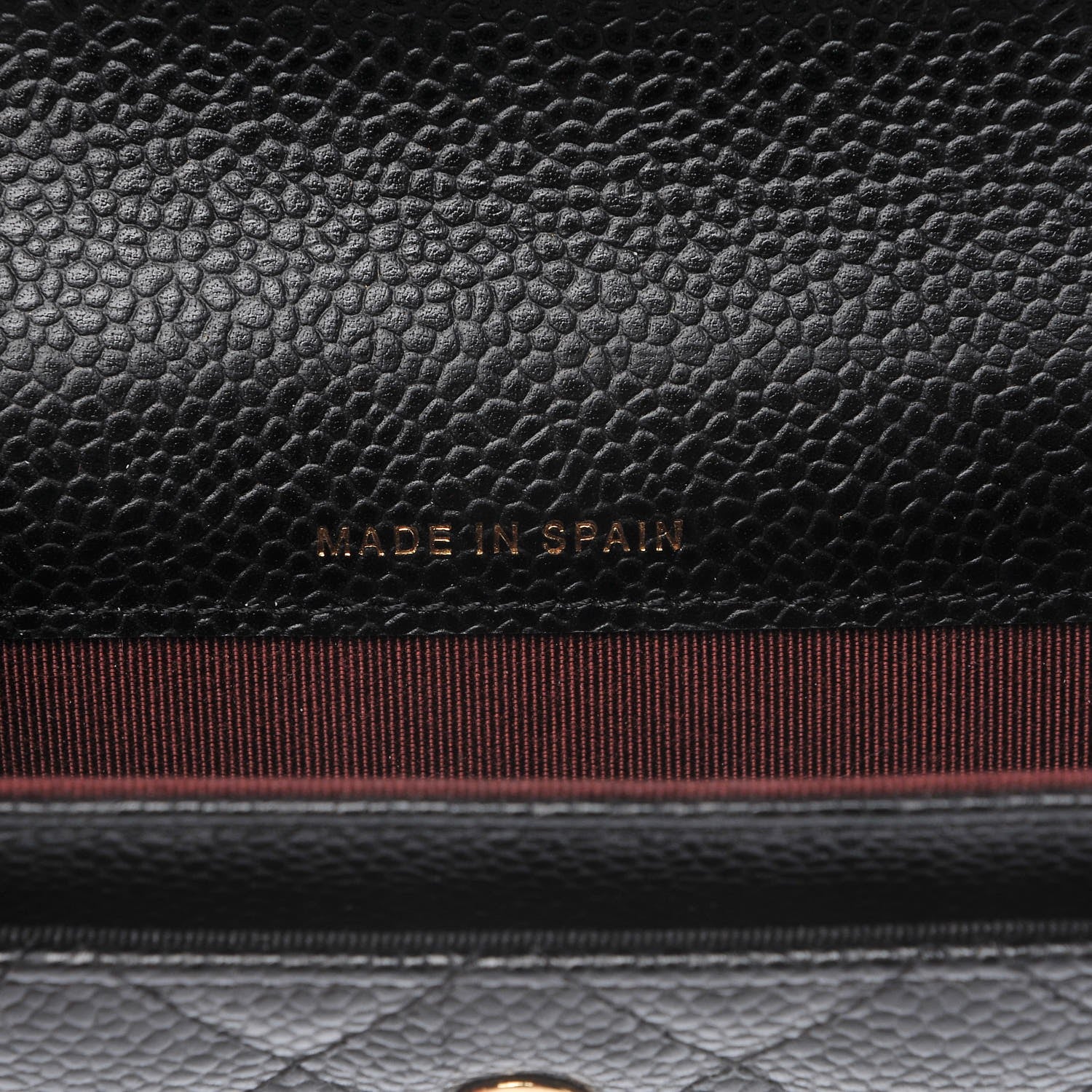 Chanel Caviar Quilted Flap Card Holder Black 7 of 8