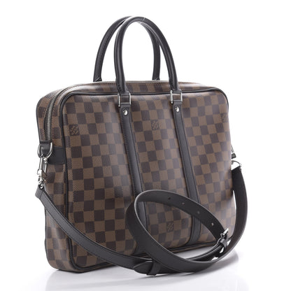 Louis Vuitton Damier Ebene Porte-Documents Voyage PM 4 of 13