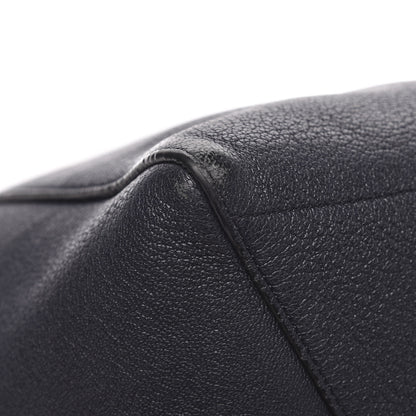 Celine Soft Grained Calfskin Sangle Bucket Bag Navy Blue 11 of 17