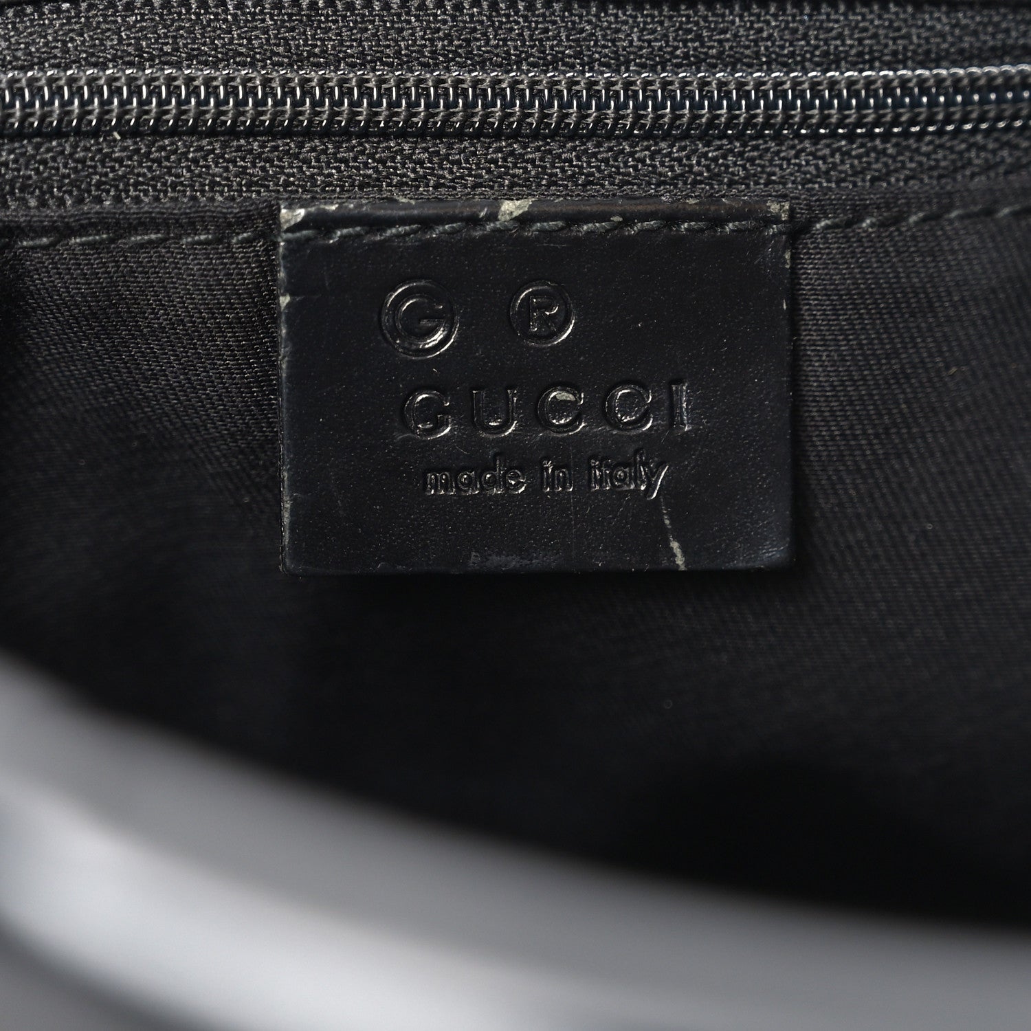 Gucci Nylon Monogram Small Hobo Black 6 of 10