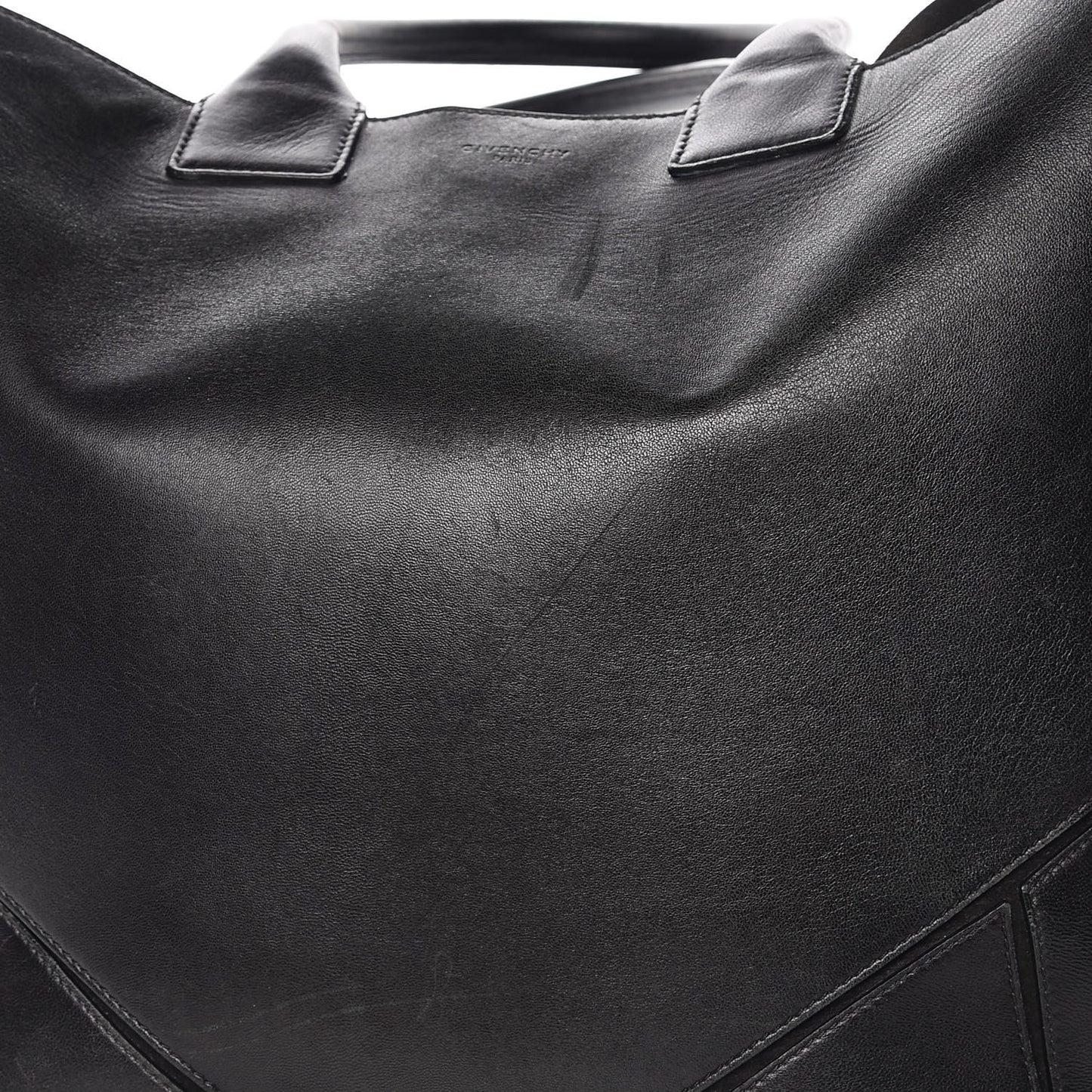 Nappa Medium Easy Tote Black