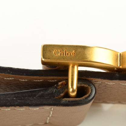 Chloe Calfskin Medium Marcie Round Crossbody Bag Nut 5 of 9