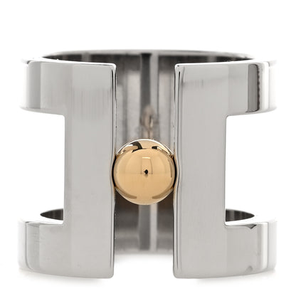 Hermes Palladium Perle Scarf Ring 1 of 4