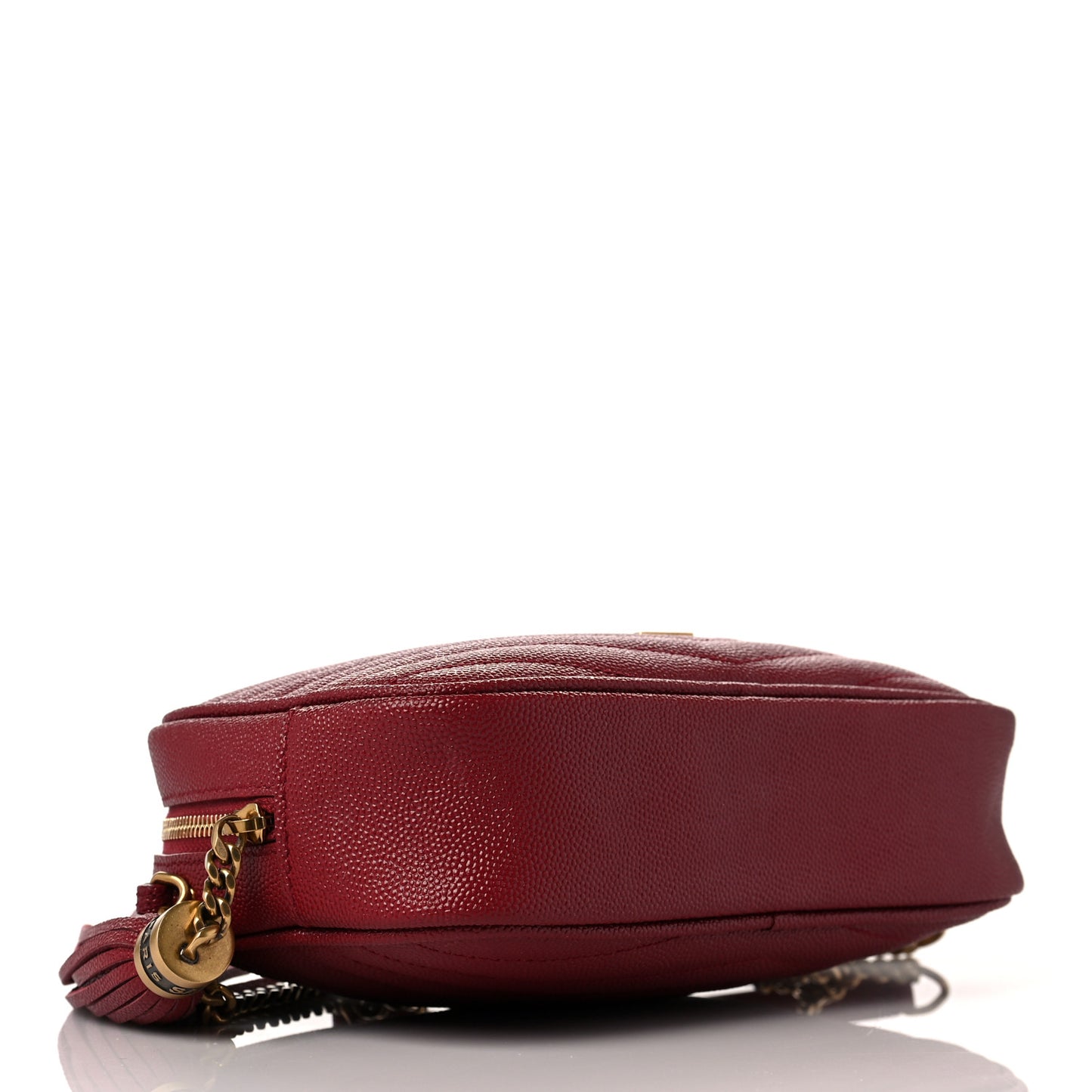 Grain De Poudre Matelasse Monogram Mini Lou Camera Bag Eros Red