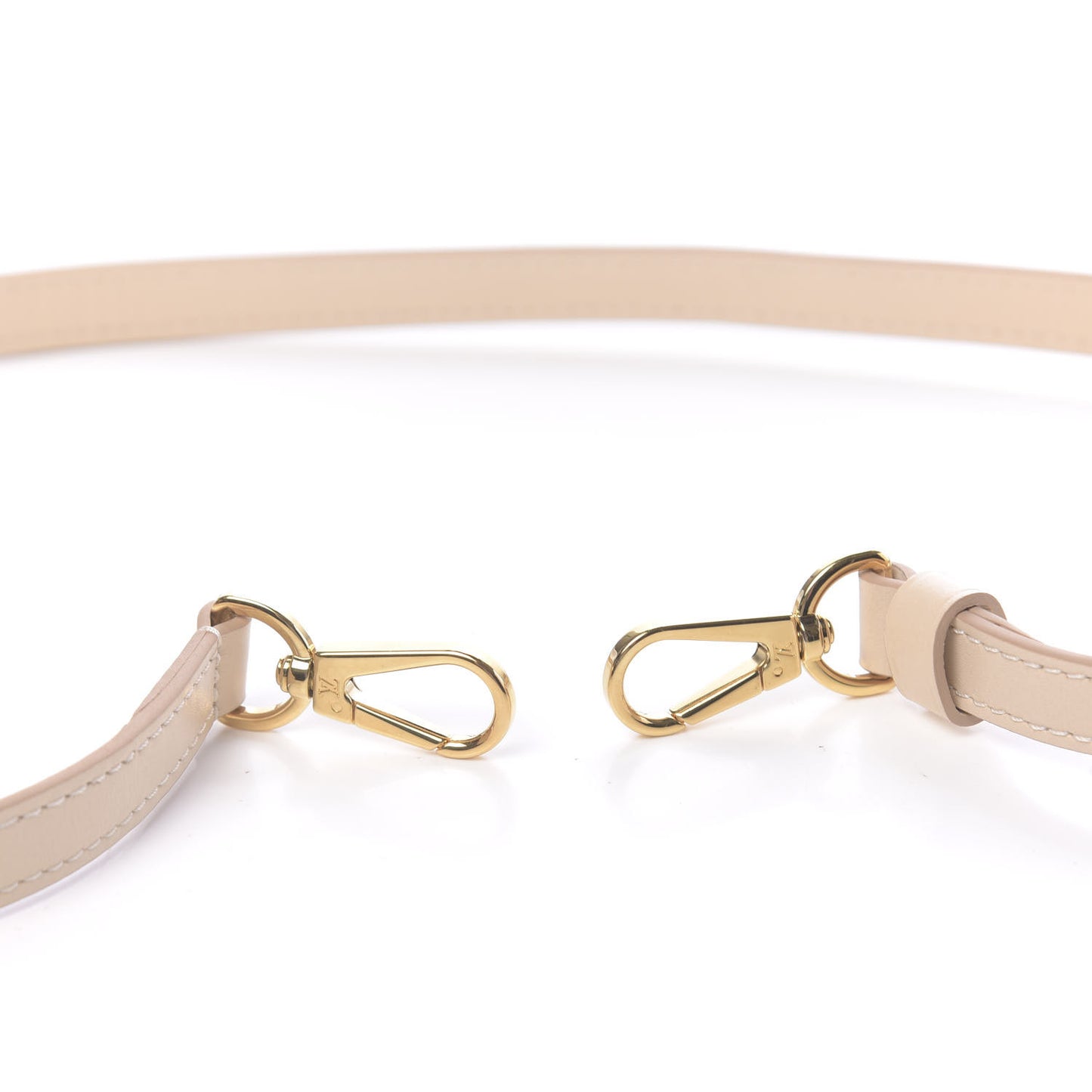 Calfskin 16mm Adjustable Shoulder Strap Creme