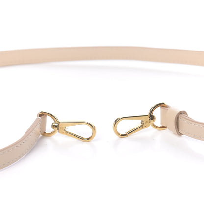 Louis Vuitton Calfskin 16mm Adjustable Shoulder Strap Creme 3 of 3