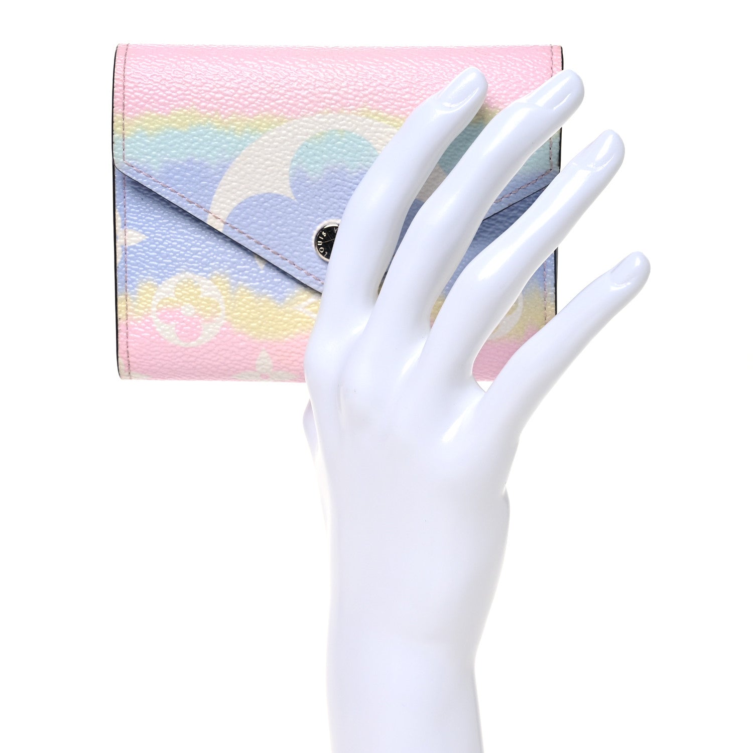 Louis Vuitton Monogram Escale Victorine Wallet Pastel 2 of 9
