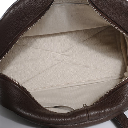 Hermes Taurillon Clemence Victoria II Fourre Tout 35 Cafe 8 of 8