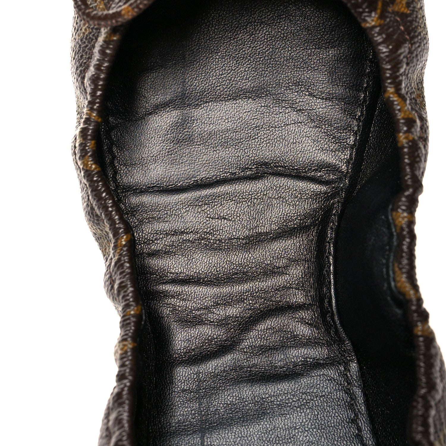 Louis Vuitton Monogram Flirty Ballerina Flats 40 Black 9 of 10
