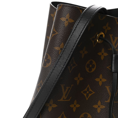 Louis Vuitton Monogram Neonoe MM Black 5 of 13