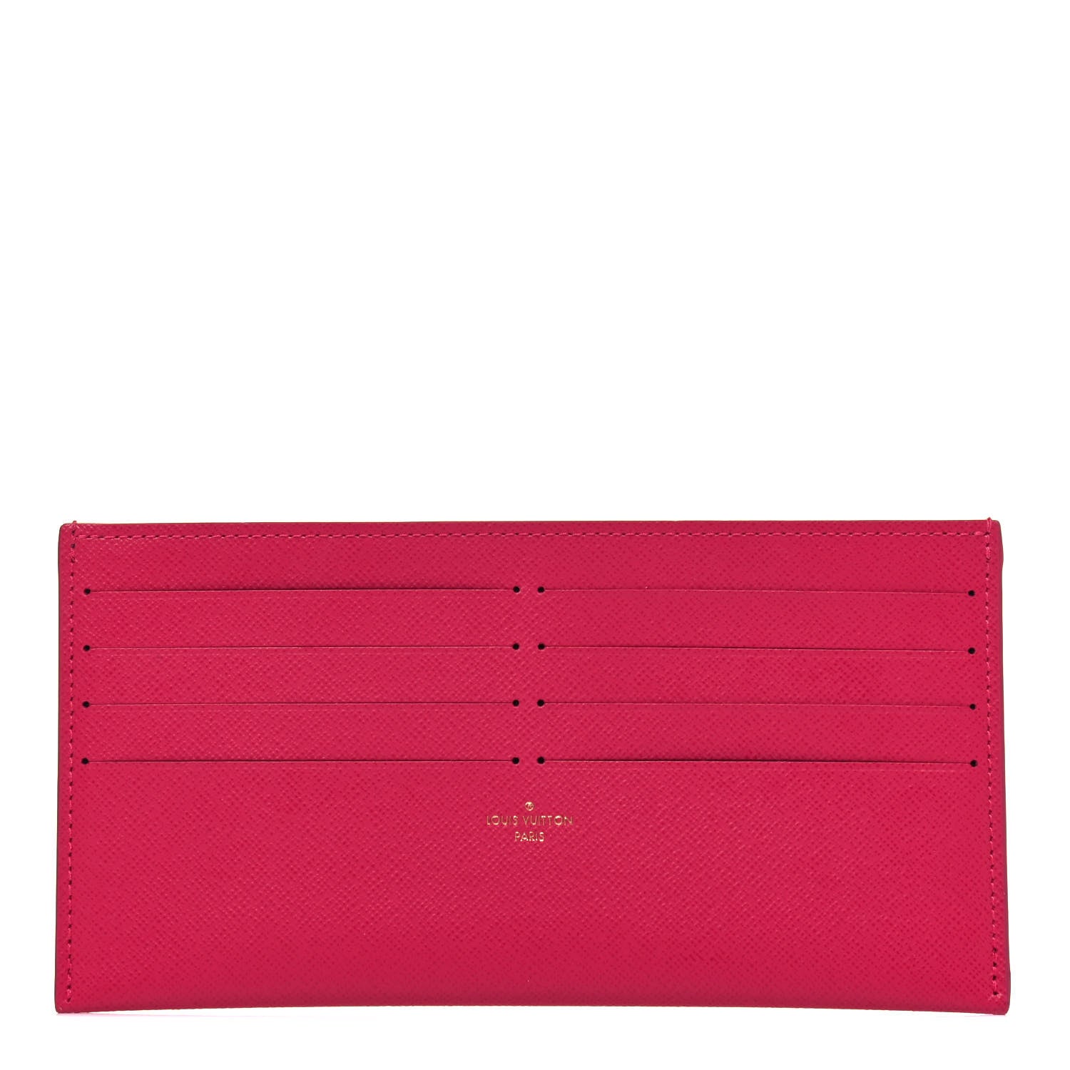 Louis Vuitton Calfskin Felicie Card Holder Insert Fuchsia 1 of 5