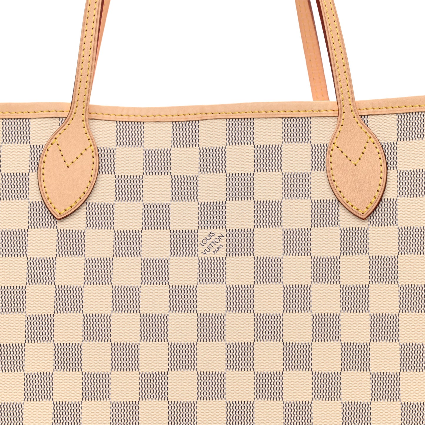 Damier Azur Neo Neverfull MM Rose Ballerine