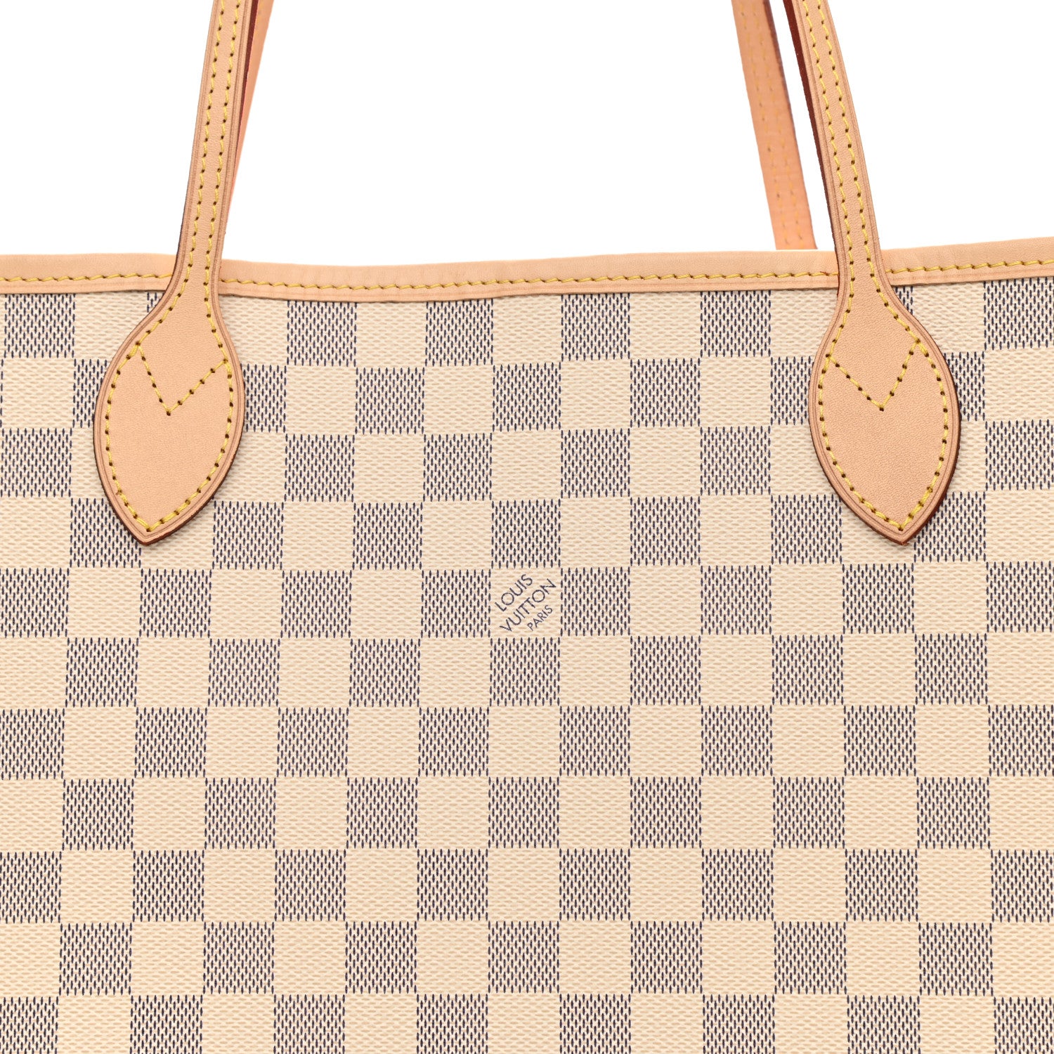 Louis Vuitton Damier Azur Neo Neverfull MM Rose Ballerine 7 of 9