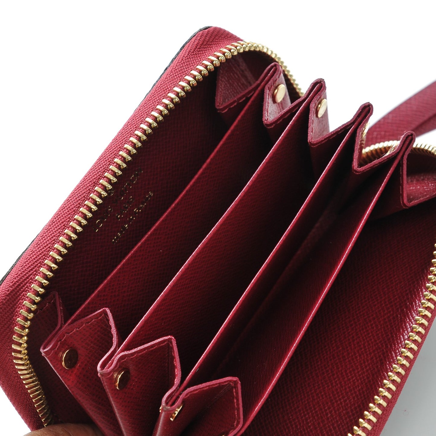 Monogram Zippy Multicartes Fuchsia