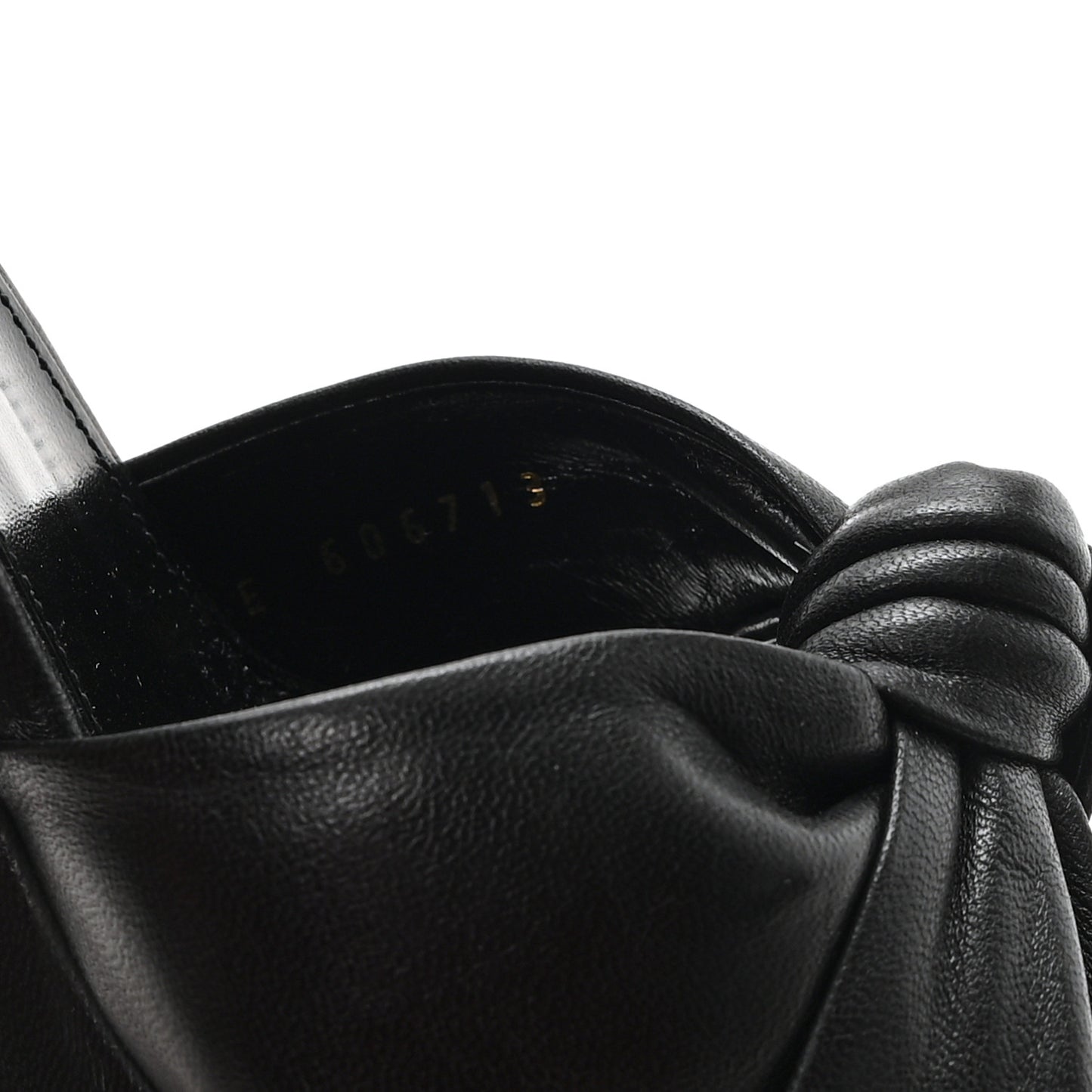 Vendome Bianca 85 Platform Sandals 37.5 Black