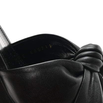 Saint Laurent Vendome Bianca 85 Platform Sandals 37.5 Black 9 of 10