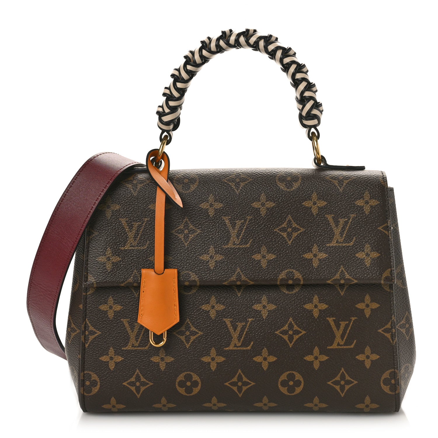 Louis Vuitton Monogram Braided Cluny BB Multicolor 1 of 9
