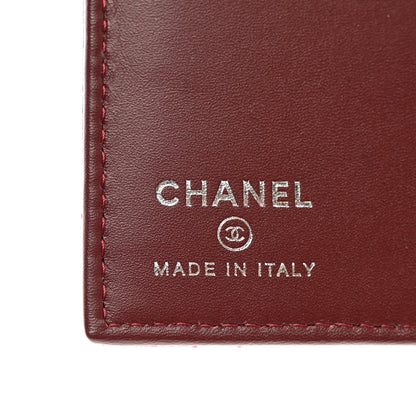 Chanel Caviar Quilted Passport Holder Red 6 of 7