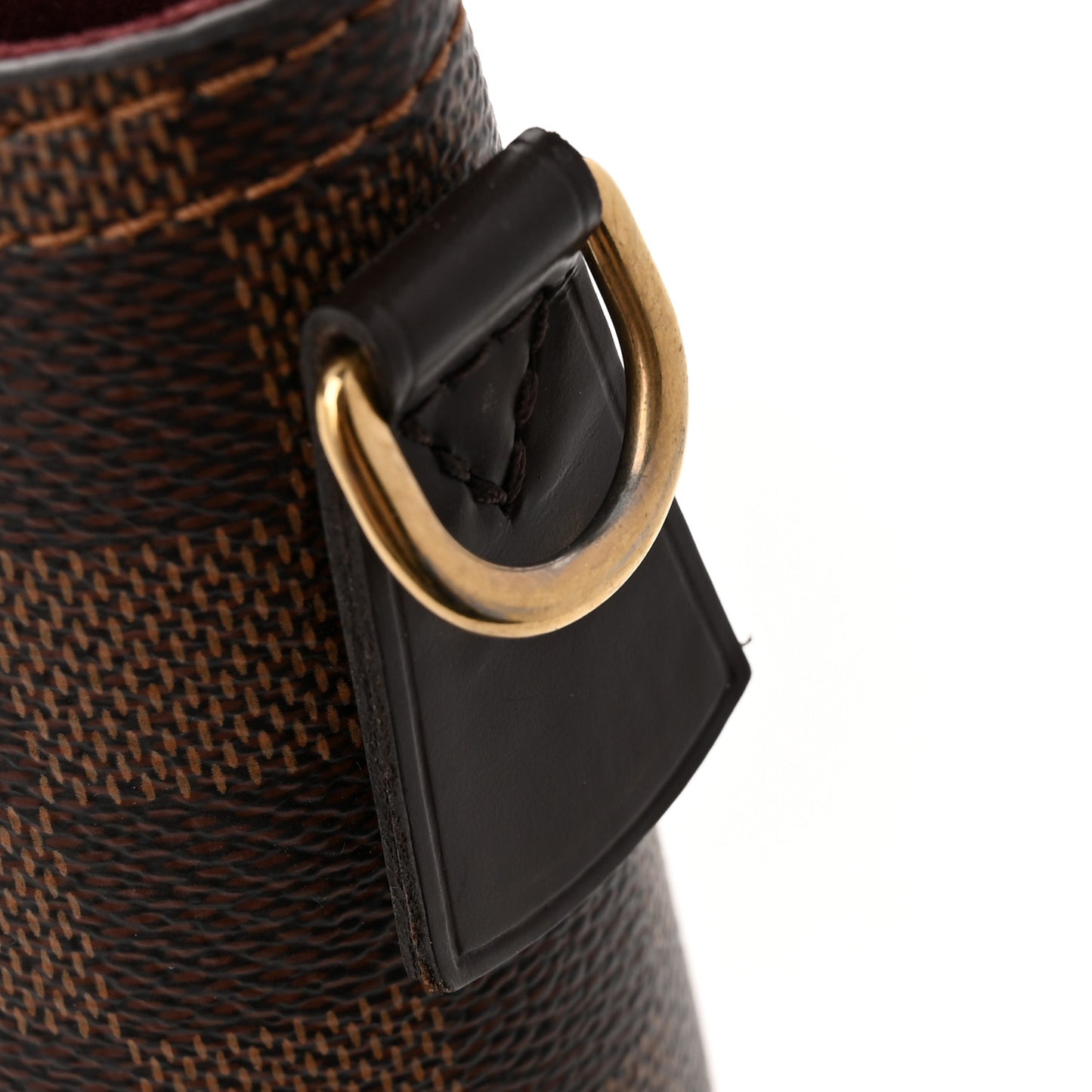 Damier Ebene Taurillon Jersey Bordeaux
