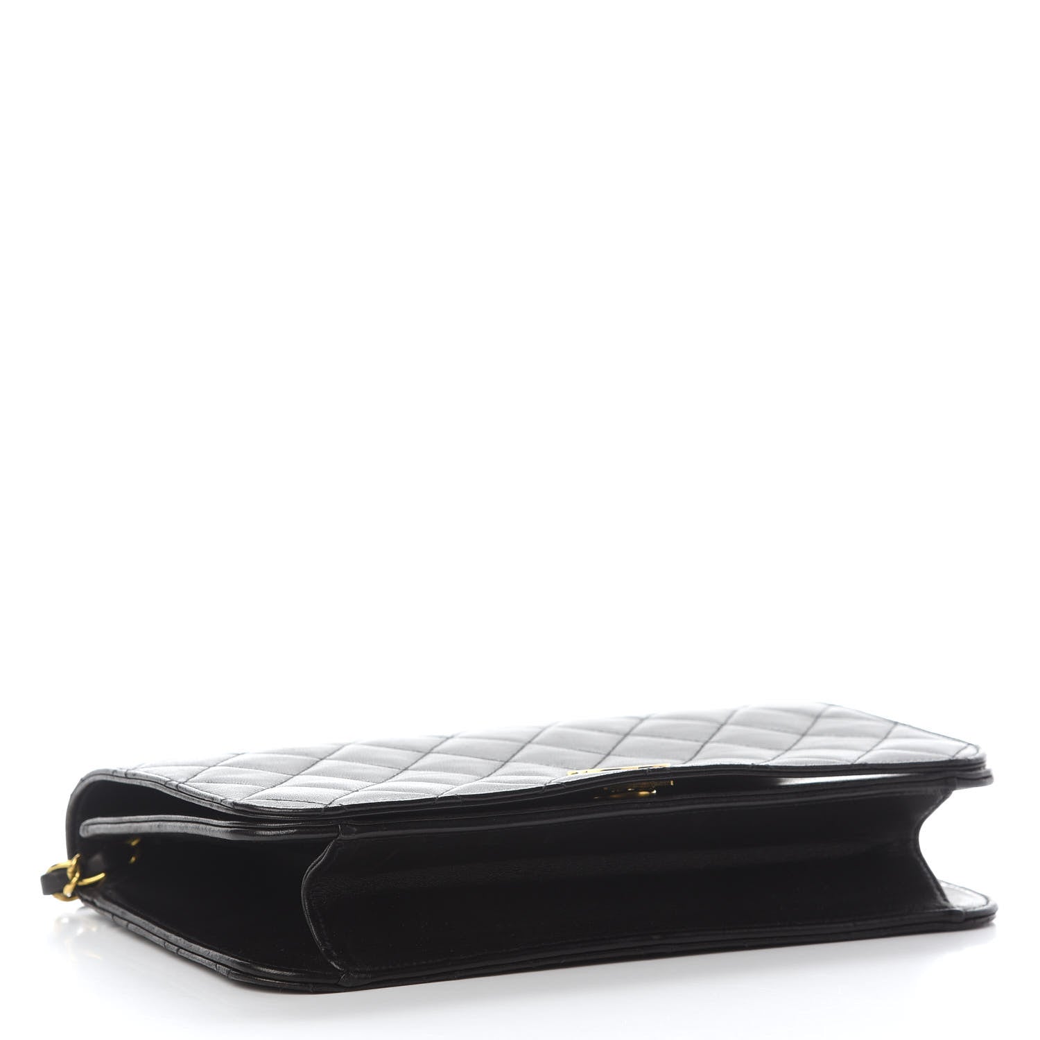 Chanel Lambskin Quilted Small Single Flap Black 3 of 11